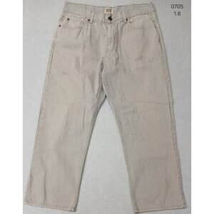 C.T. Schmidt Workwear (36x30) Beige Carpenter Relaxed Jeans